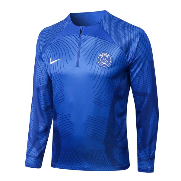 Trainings-Sweatshirt PSG Top 2023 Blau 3